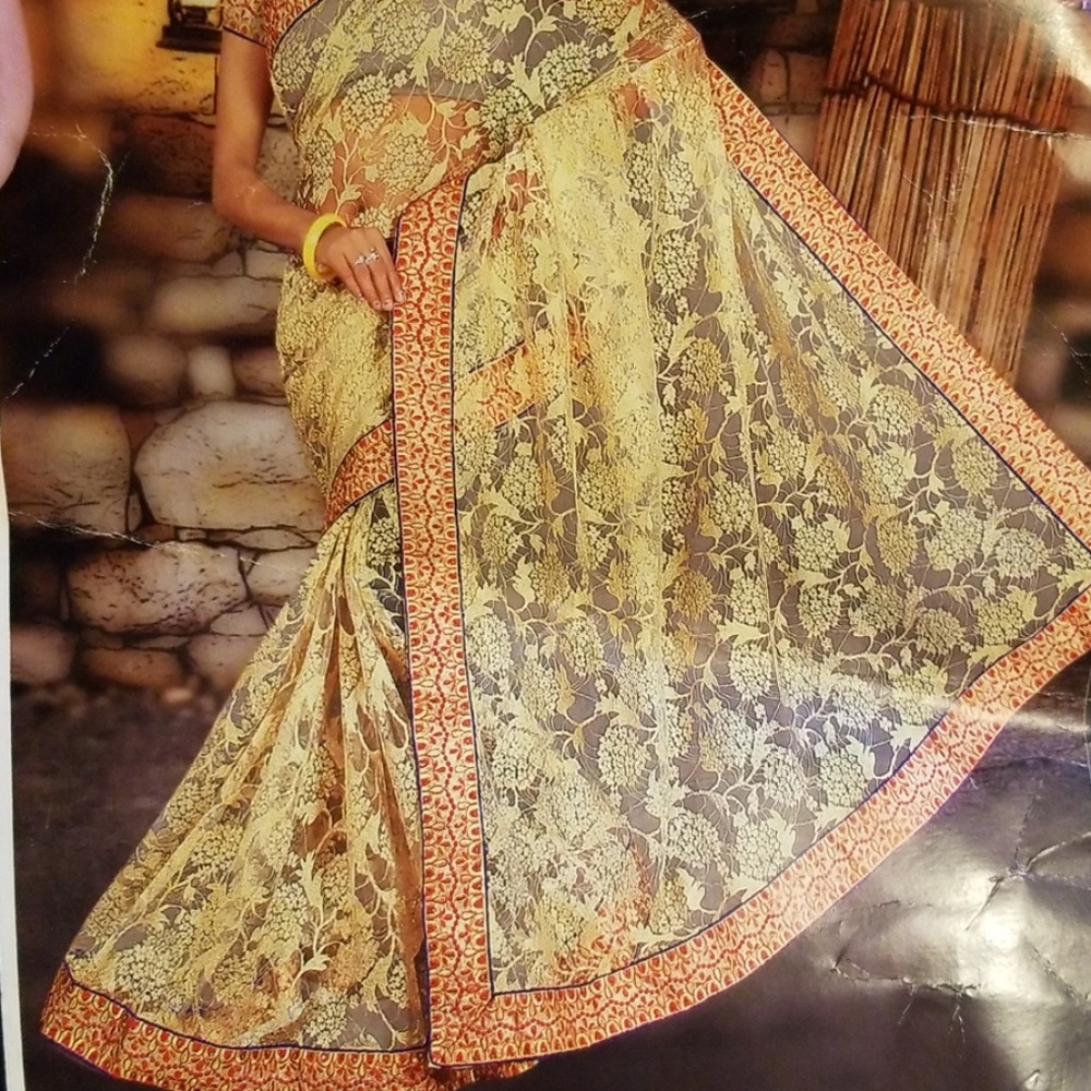 Heavy Lace Bollywood Saree